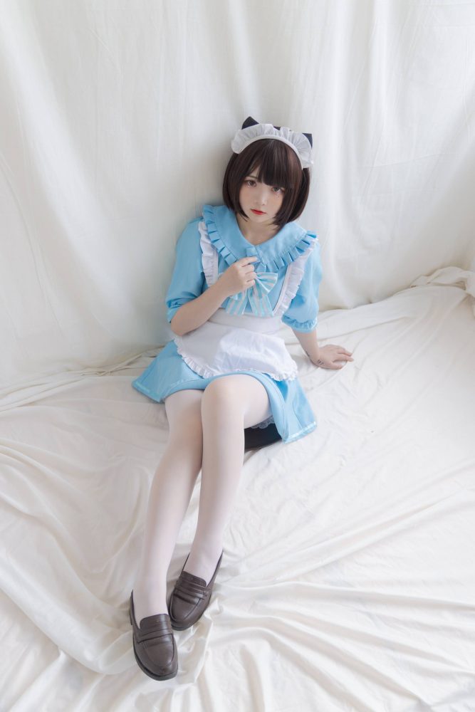 女仆装白丝女孩【43P】20014-草榴库