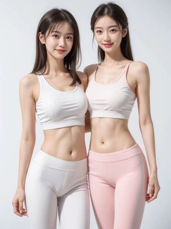 图片[18]-AI瑜伽裤清纯妹子系列图-草榴库
