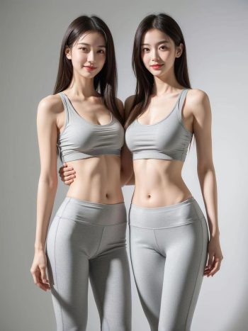 图片[9]-AI瑜伽裤清纯妹子系列图-草榴库